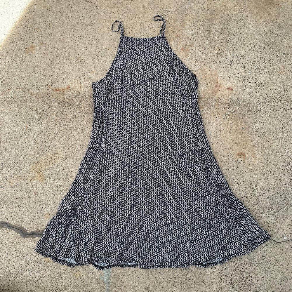 John Galt California Spaghetti Strap Summer Casual Sun Dress Floral Pattern OS